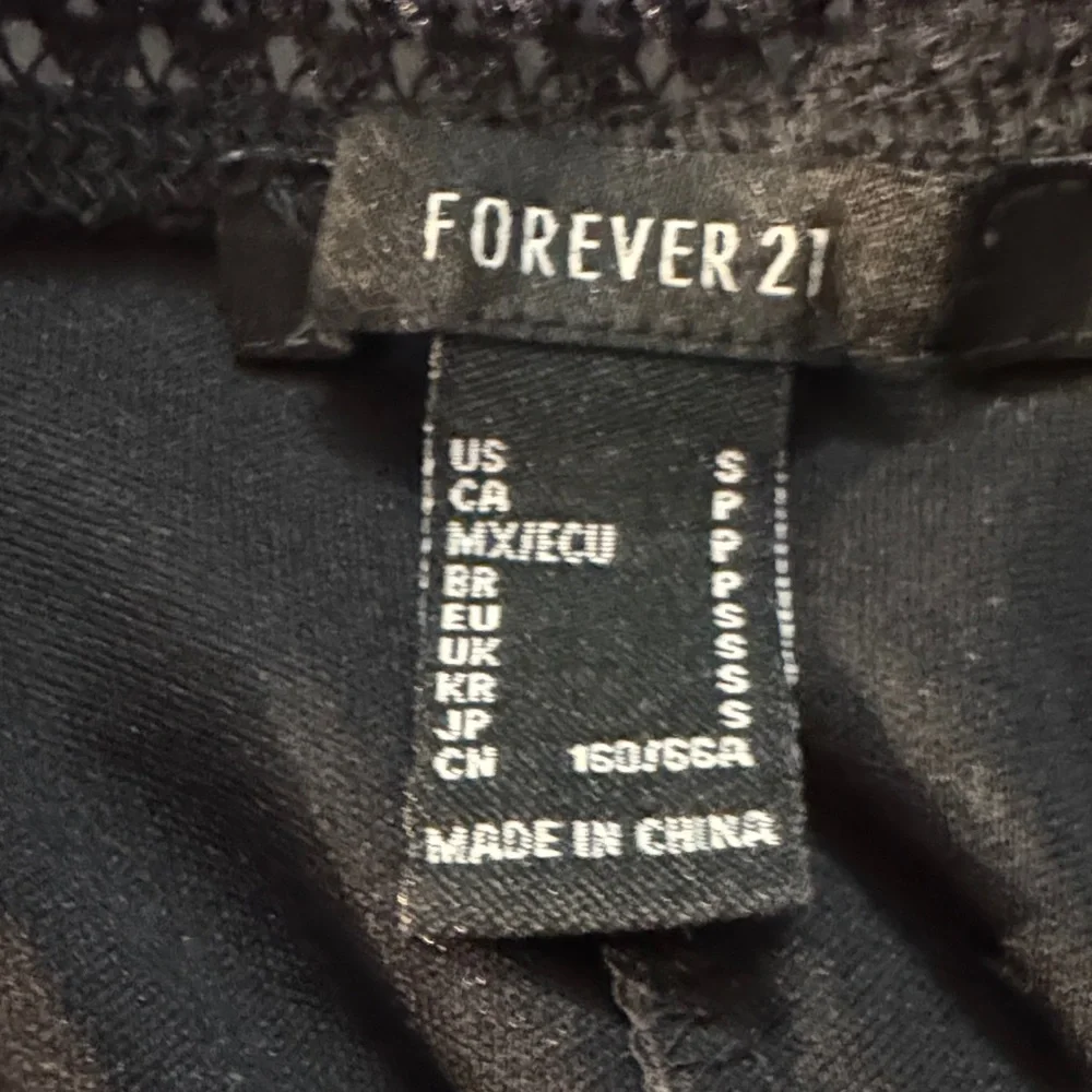 Forever 21 Vintage Black Slip Skirt
